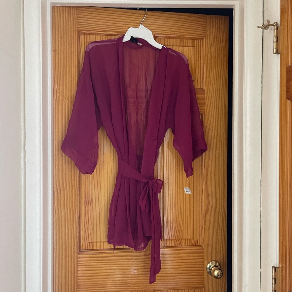 Fredericks of Hollywood Sheer Robe
